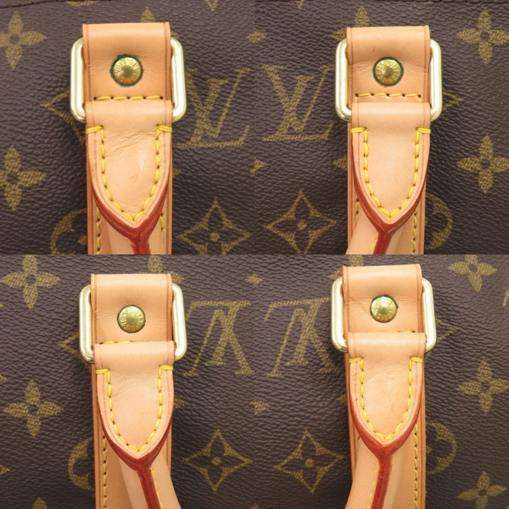 LOUIS VUITTON Brown Monogram Keepall 50 Boston Bag